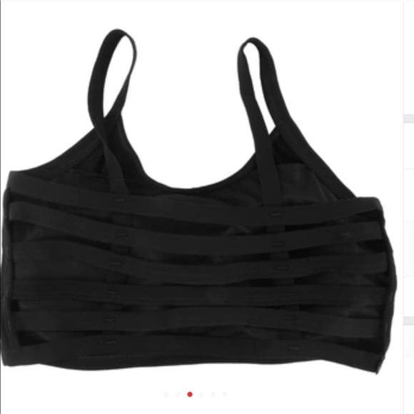 💥HP💥 New Sexy Cut Out White Bra Bustier Crop Top - Picture 7 of 7